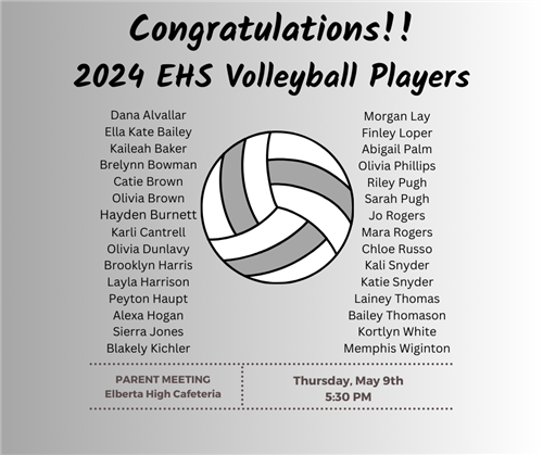 volleyball roster
